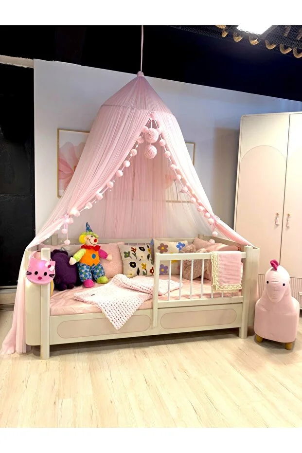 STQUEEN PLUS TÜL CİBİNLİK ŞEKER PEMBE (PİNK) 5 mt mini led ışıklı STQUEEN PLUS TÜL CİBİNLİK ŞEKER PEMBE (PİNK) 5 mt mini led ışıklı